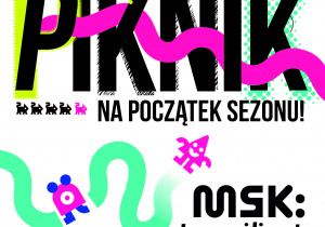 plakat: piknik na początek sezonu