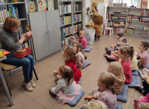 Warsztaty czytelnicze w bibliotece