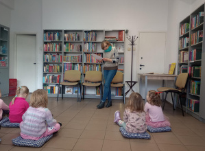 Warsztaty czytelnicze w Bibliotece z Kotem