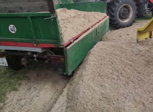 Nowy piasek już w przedszkolu