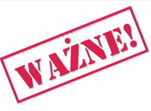 WAŻNA INFORMACJA DLA RODZICÓW