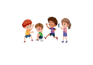 dzieci - clipart