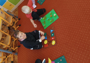 Dzieci na zajęciach