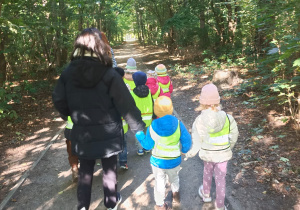 Motylki na spacerze do parku