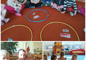 Dzieci trwalają numery alarmowe