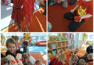 Dzieci zbierają serduszka