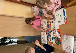 Zajęcia plastyczne u Tygrysków