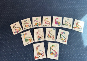 Prace plastyczne dzieci z grupy Tygryski