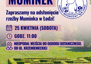 Plakat z obrazkiem Muminka