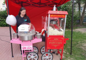 Popcorn i wata cukrowa
